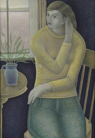 Girl with a Pearl Bracelet by Ruth Addinall